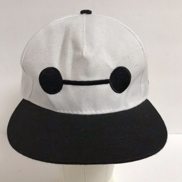 Big Hero 6 Adjustable White & Black Hat - Picture 1 of 7